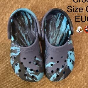 Crocs Kids Shoes - Blue and Gray